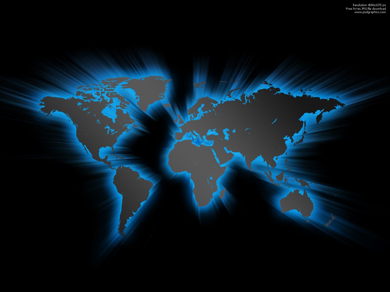 Glowing world map background. Size: 2,62 MB Format: JPG