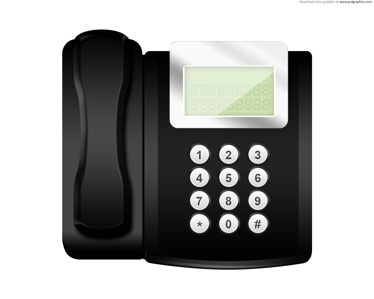 office phone clipart - photo #6
