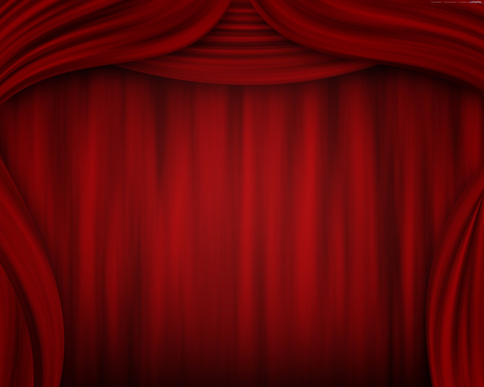 Red Theatre Stage Curtains