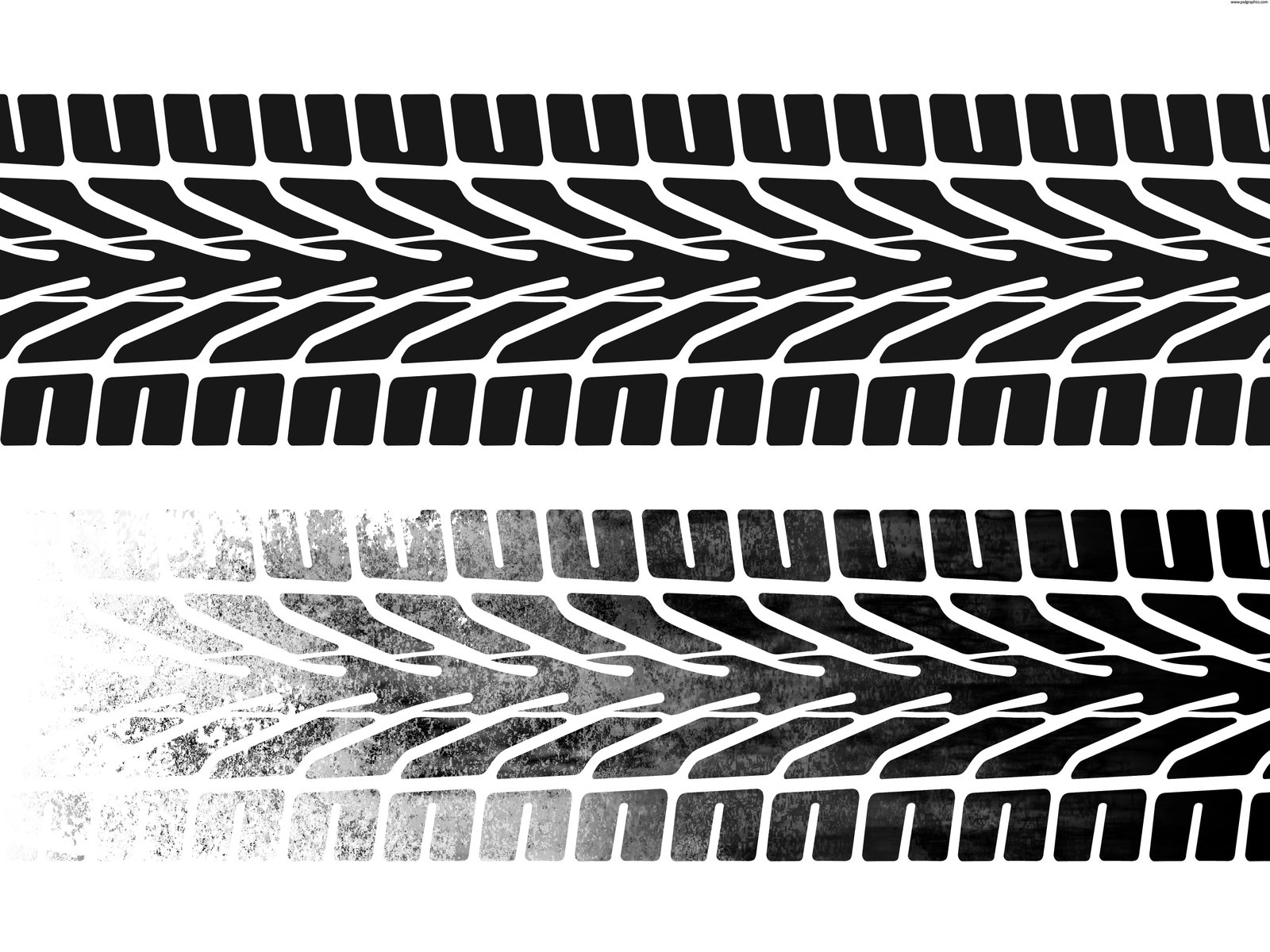 vector clipart tire tracks - photo #41