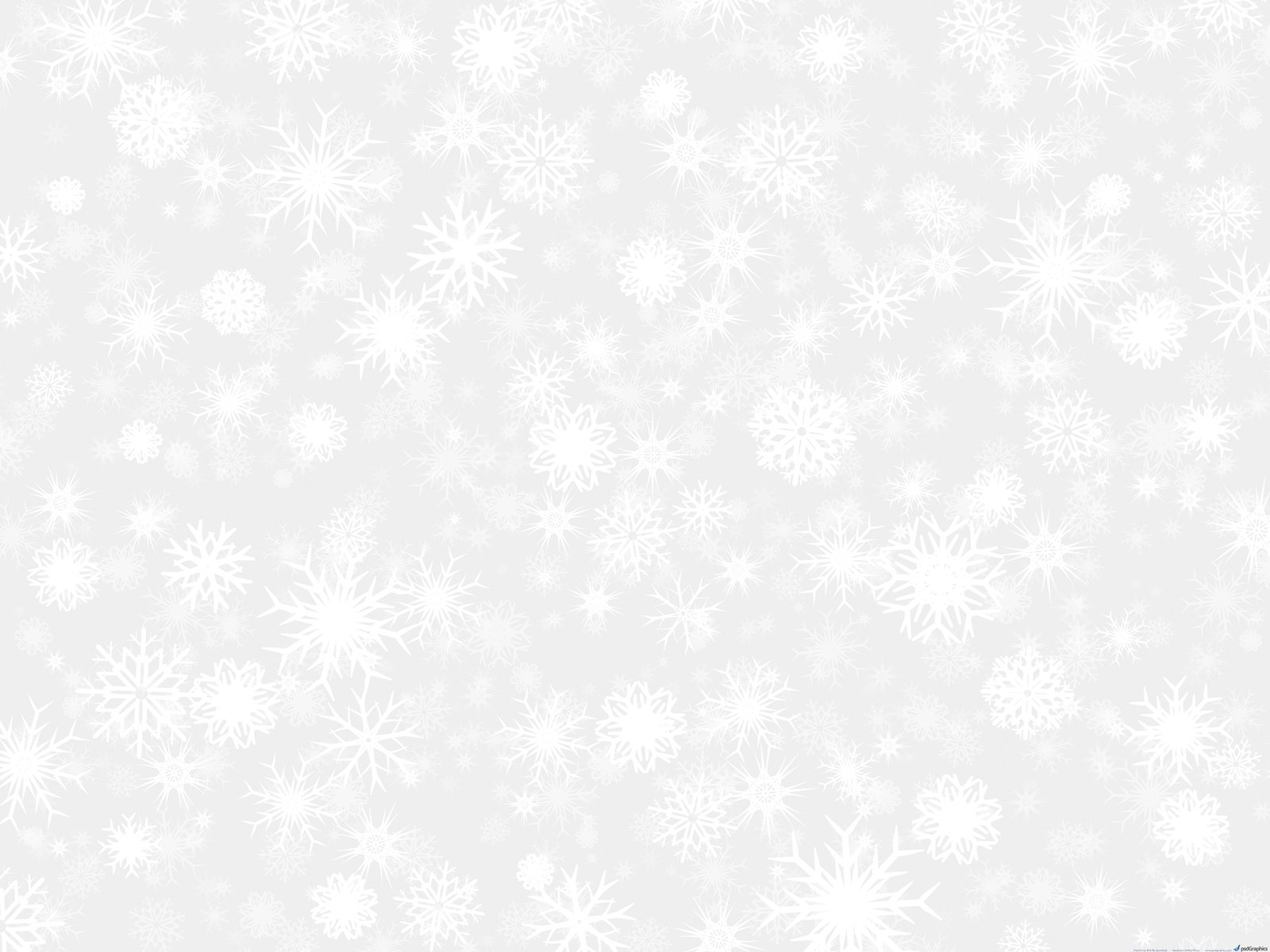 Snow Falling with White Background Texture