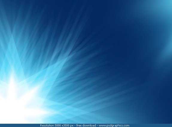 Blue Christmas background with a shiny stars on a blue gradients night sky 