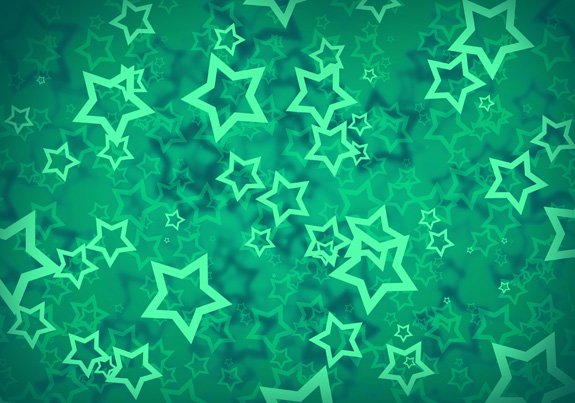 wallpapers stars. Green stars background