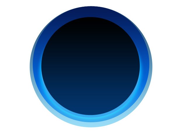 dark blue circle