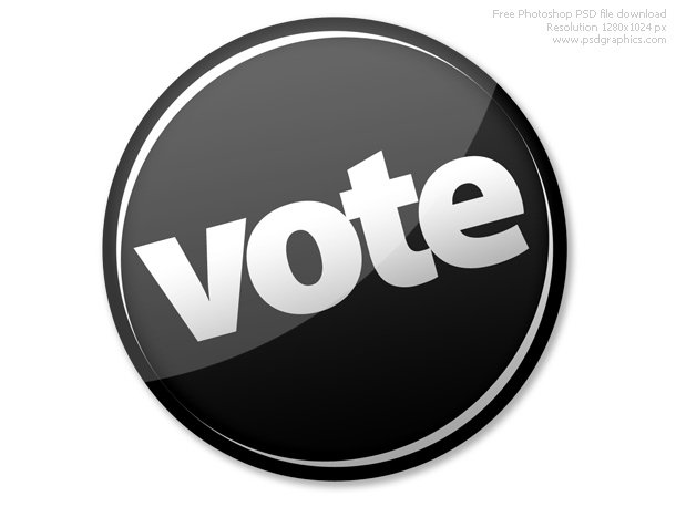 vote button clipart - photo #35