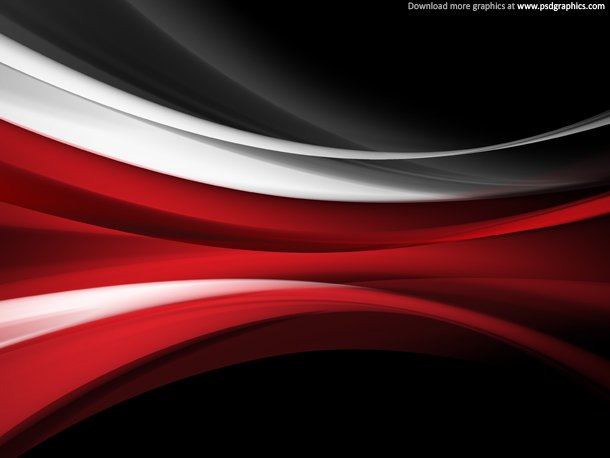 Abstract red light trails a futuristic high end background