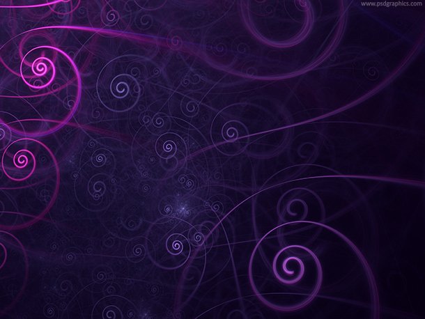 Purple spirals background