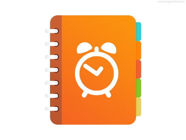 Reminder application icon (PSD)