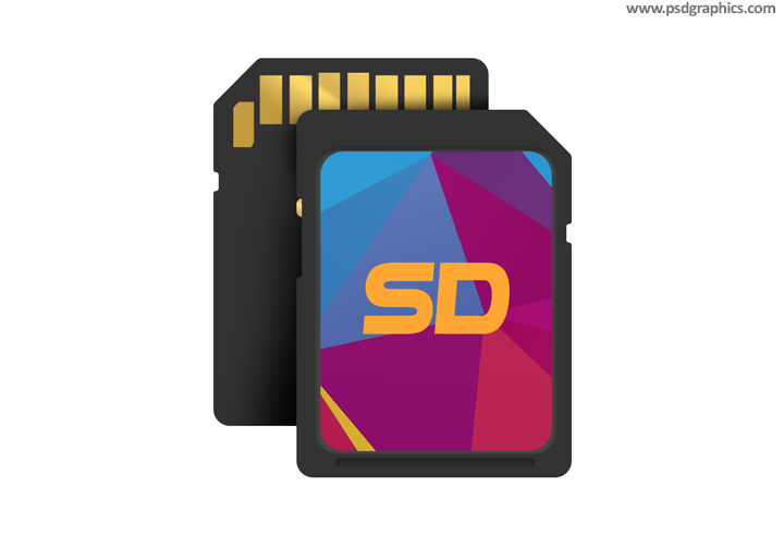 SD card PSD