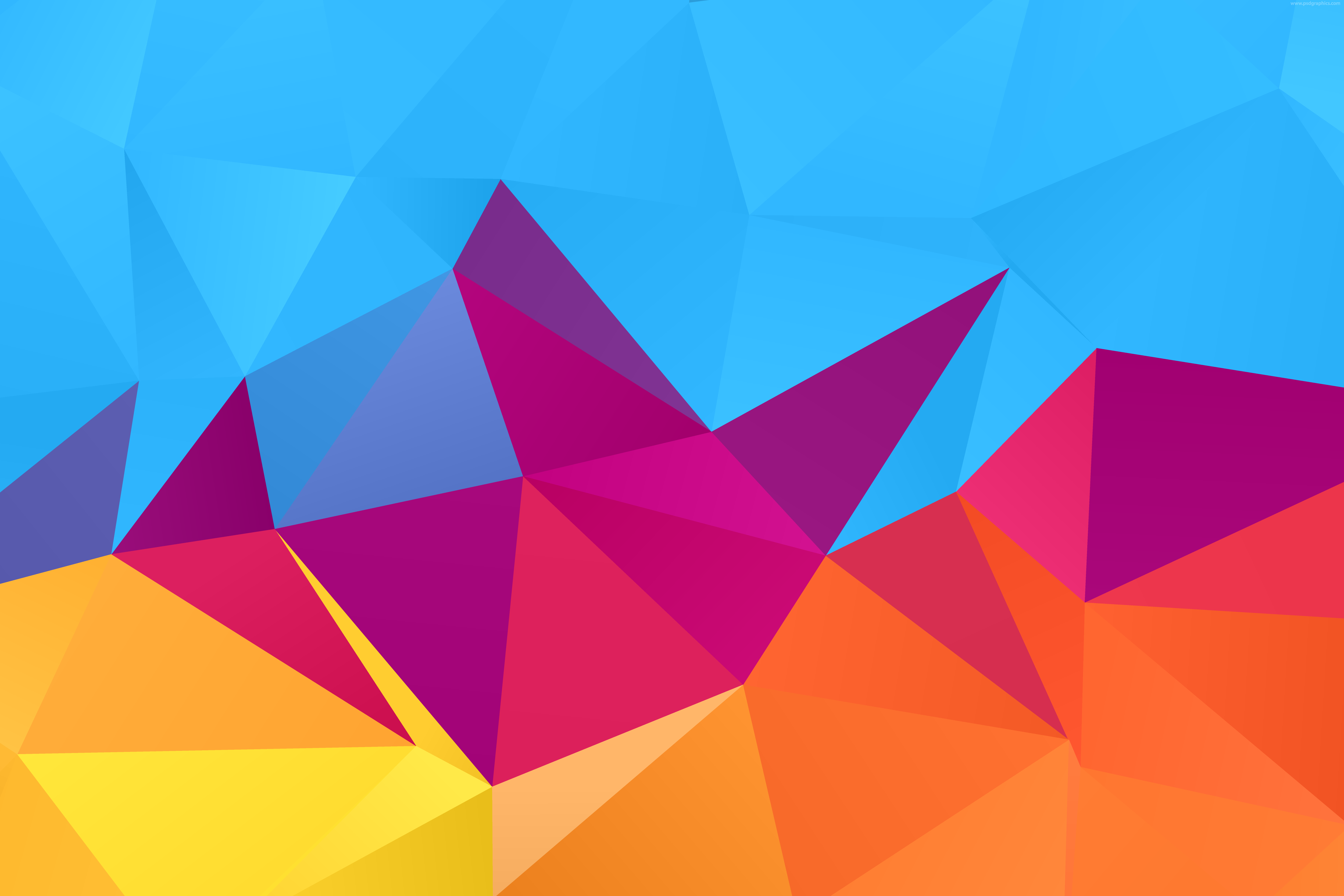 Abstract geometric background (vector) - PSDgraphics