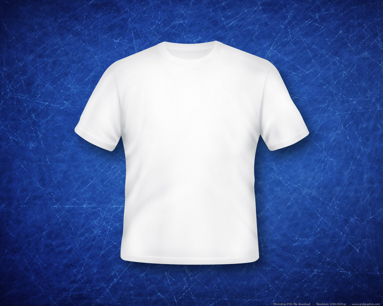 White Tee Shirt Template