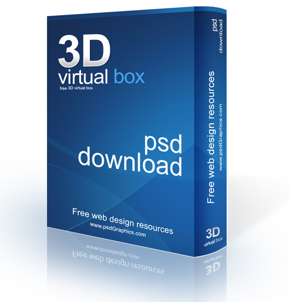 Download 3d Software Box Psdgraphics