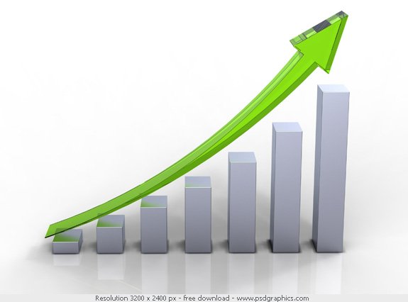 green business graph