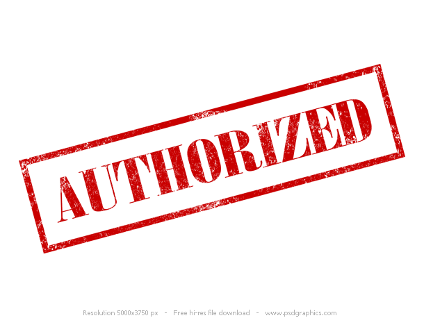 authorized