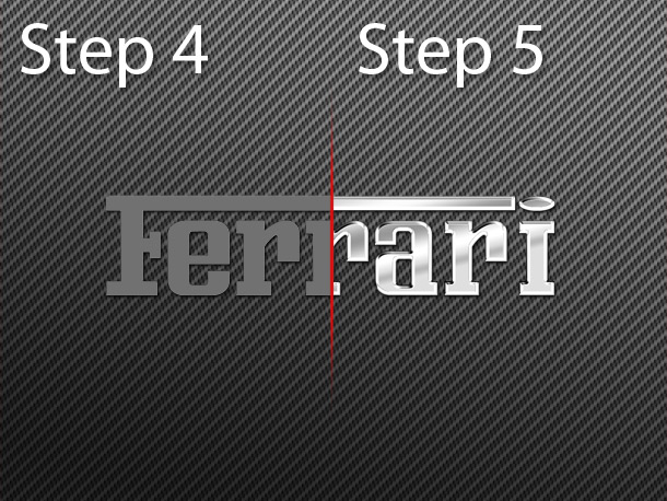 type ferrari text