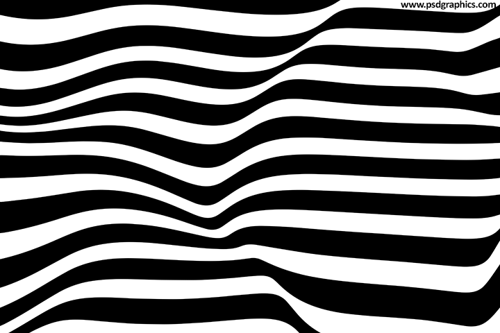 Black and white stripes