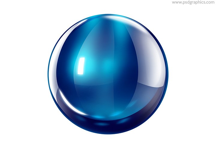 Blue sphere