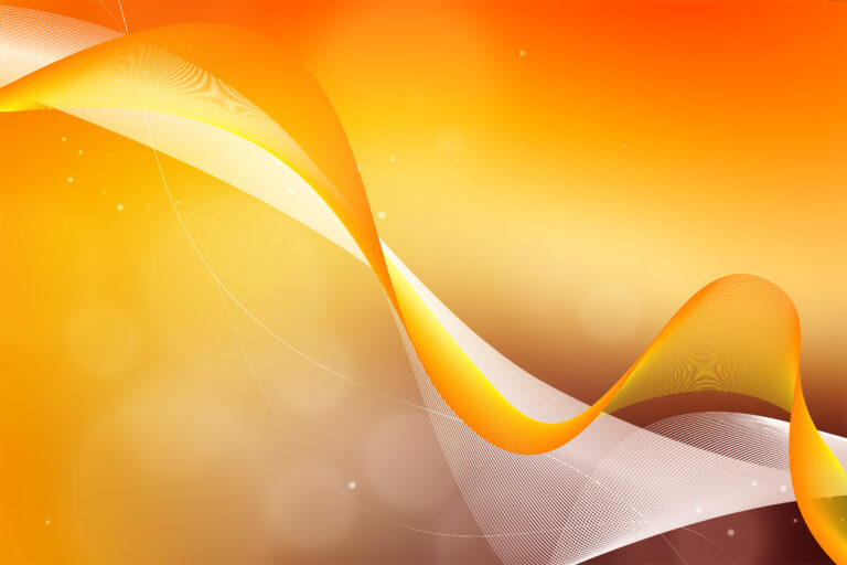 Smooth yellow and orange colors, abstract autumn background